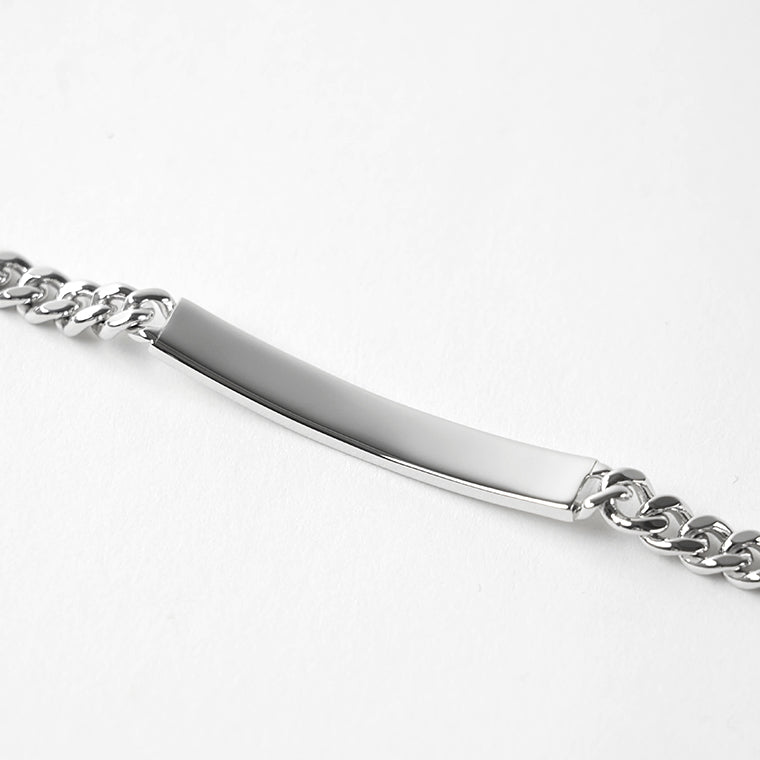 TOM WOOD メンズ ブレスレット ID BRACELET 101589 シルバー