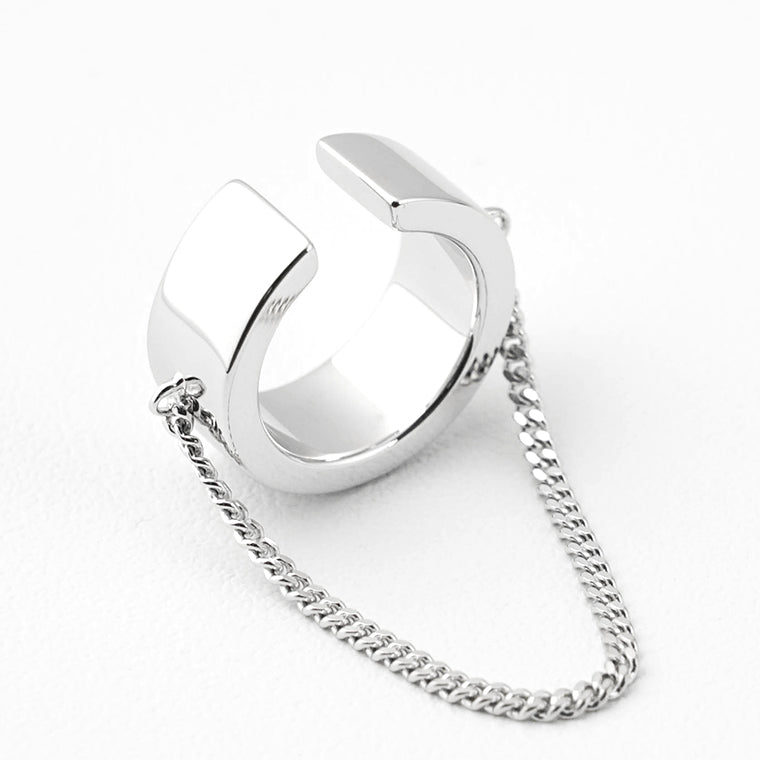 TOM WOOD レディース イヤーカフ ID EAR CUFF CHAIN 101592 シルバー