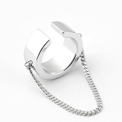 TOM WOOD レディース イヤーカフ ID EAR CUFF CHAIN 101592 シルバー