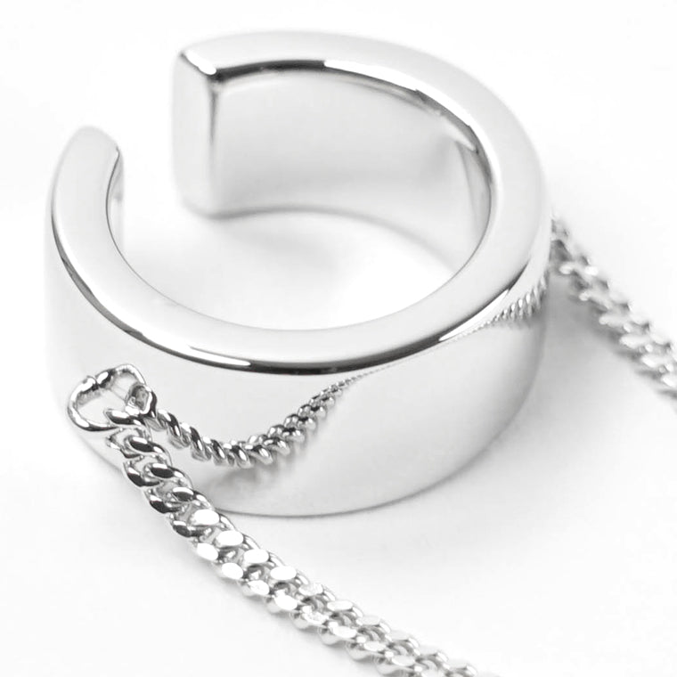 TOM WOOD レディース イヤーカフ ID EAR CUFF CHAIN 101592 シルバー