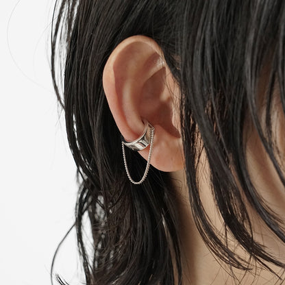 TOM WOOD レディース イヤーカフ ID EAR CUFF CHAIN 101592 シルバー