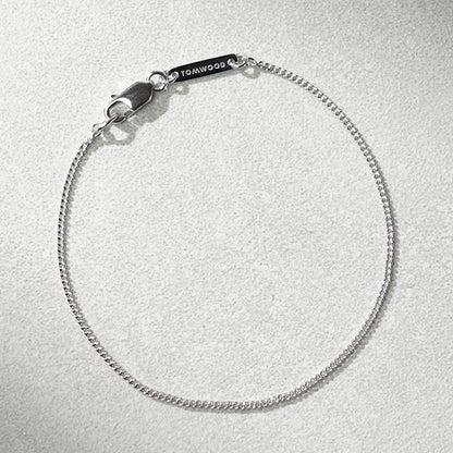 TOM WOOD メンズ レディース ブレスレット JIL BRACELET 101601 シルバー