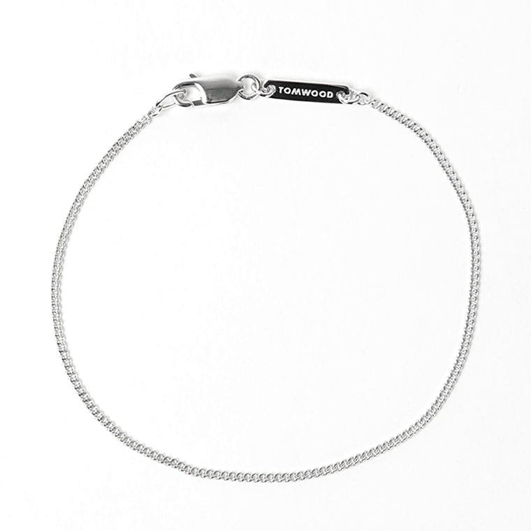 TOM WOOD メンズ レディース ブレスレット JIL BRACELET 101601 シルバー