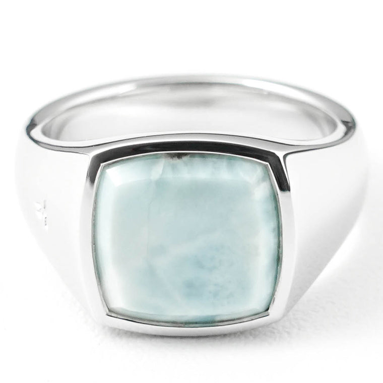 TOM WOOD レディース リング KAY RING ICE BLUE 101604 シルバー
