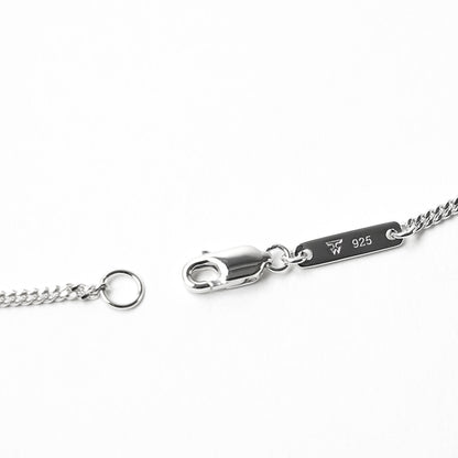 TOM WOOD メンズ レディース ネックレス ID PENDANT 101607 シルバー