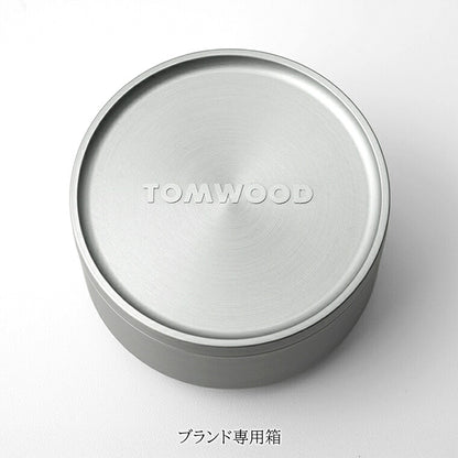 TOM WOOD メンズ リング CUSHION POLISHED 101734 シルバー