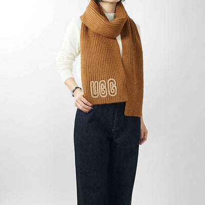 UGG レディース メンズ マフラー CHUNKY CRAFTED RIB SCARF 102787 3カラー