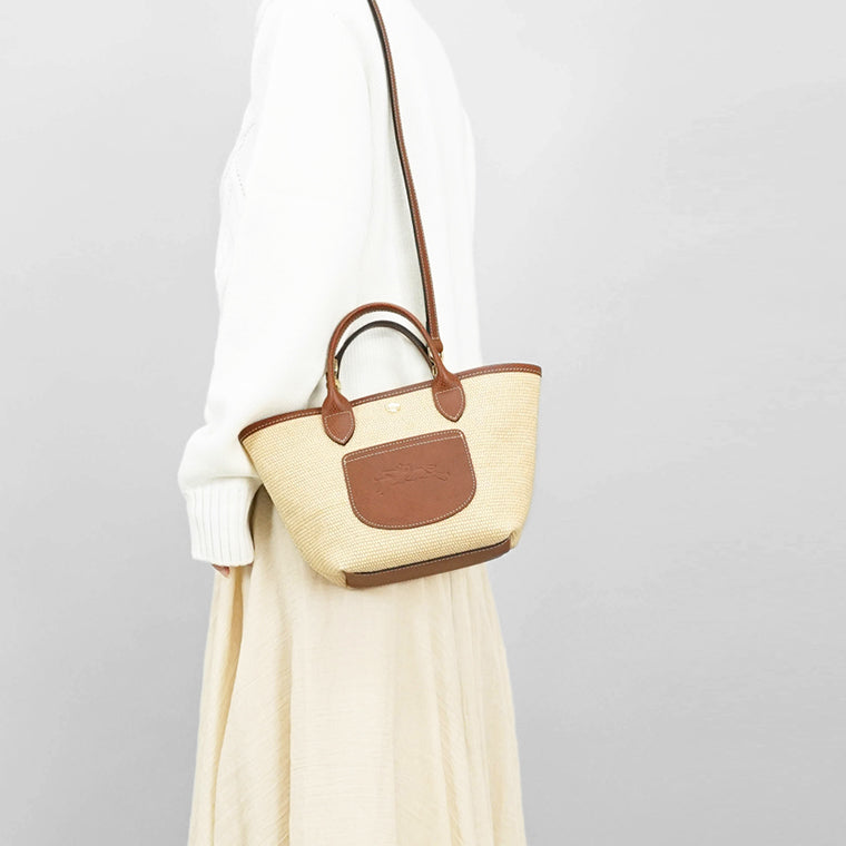 ロンシャン LONGCHAMP レディース ハンドバッグ ブラウン ブラッシュ