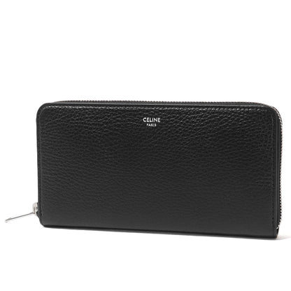 CELINE メンズ 長財布 LARGE ZIPPED WALLET 10B553GTH BLACK ブラック 38SI