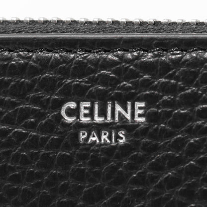 CELINE メンズ 長財布 LARGE ZIPPED WALLET 10B553GTH BLACK ブラック 38SI
