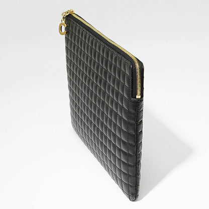 CELINE レディース クラッチバッグ C CHARM POUCH 10B813BFL BLACK 38NO ブラック