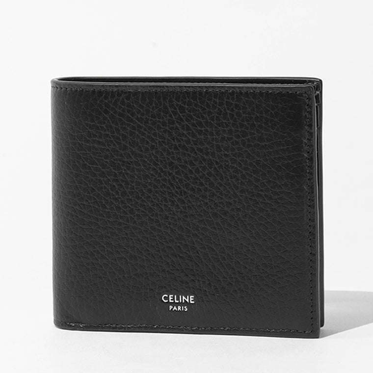 CELINE メンズ 2つ折り財布 BI FOLD WALLET WITH COIN 10C873GTZ BLACK ブラック 38SI