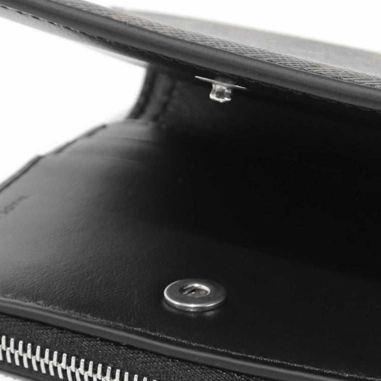 CELINE メンズ 2つ折り財布 COMPACT WALLET IN TRIOMPHE CANVAS 10E492BZR BLACK ブラック 38SI