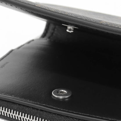 CELINE メンズ 2つ折り財布 COMPACT WALLET IN TRIOMPHE CANVAS 10E492BZR BLACK ブラック 38SI