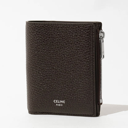 CELINE メンズ 2つ折り財布 COMPACT WALLET 10E493GTH ESPRESSO エスプレッソ 19ES BROWN