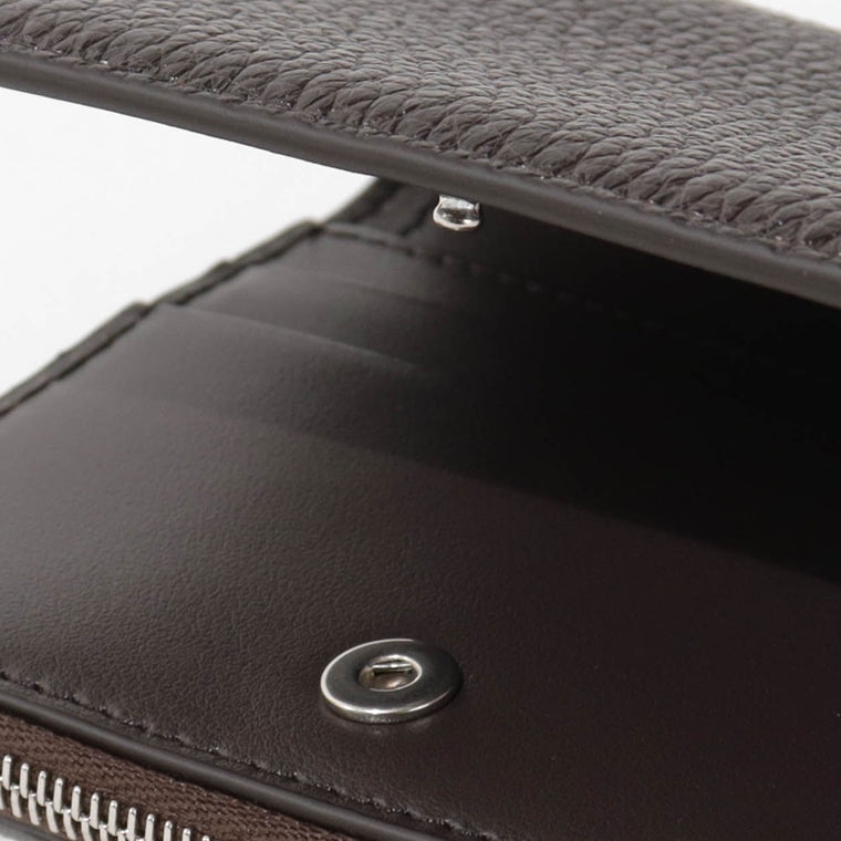 CELINE メンズ 2つ折り財布 COMPACT WALLET 10E493GTH ESPRESSO エスプレッソ 19ES BROWN