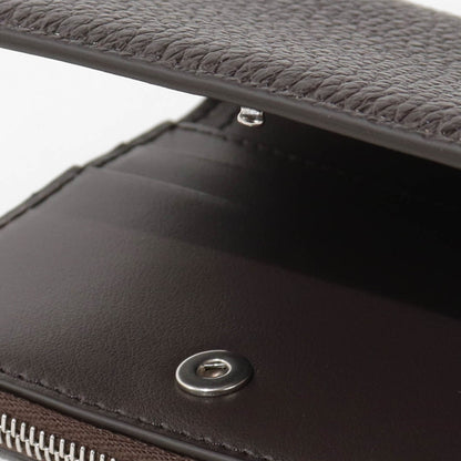 CELINE メンズ 2つ折り財布 COMPACT WALLET 10E493GTH ESPRESSO エスプレッソ 19ES BROWN