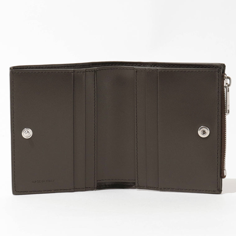 CELINE メンズ 2つ折り財布 COMPACT WALLET 10E493GTH ESPRESSO エスプレッソ 19ES BROWN