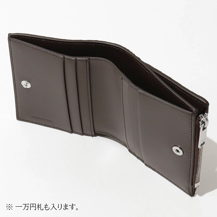 CELINE メンズ 2つ折り財布 COMPACT WALLET 10E493GTH ESPRESSO エスプレッソ 19ES BROWN