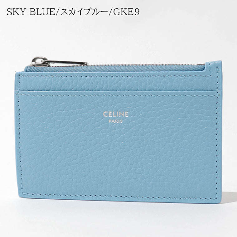 CELINE メンズ レディース フラグメントケース ZIPPED CARD HOLDER 10F993GTH 2カラー