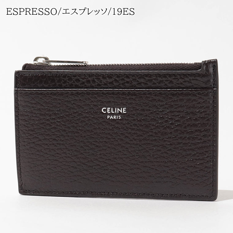 CELINE メンズ レディース フラグメントケース ZIPPED CARD HOLDER 10F993GTH 2カラー