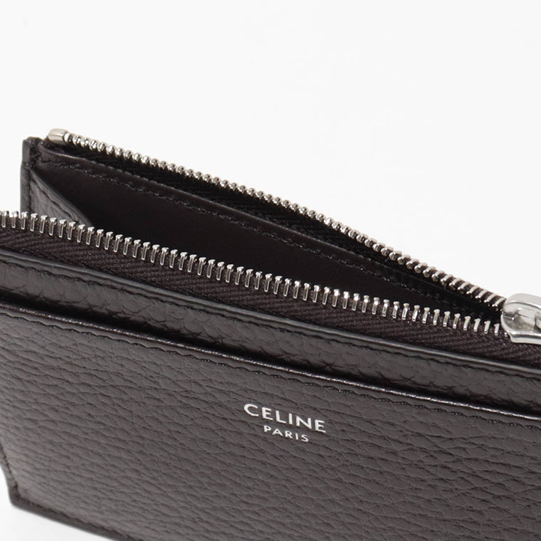CELINE メンズ レディース フラグメントケース ZIPPED CARD HOLDER 10F993GTH 2カラー