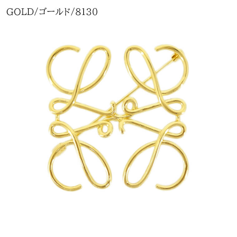 LOEWE レディース メンズ ブローチ ANAGRAM BROOCH 11125020 2カラー