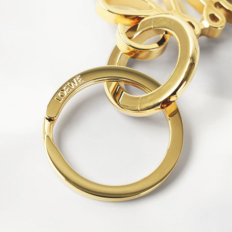 LOEWE レディース メンズ キーリング 11125203 ゴールド 8130
