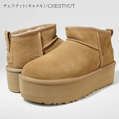 UGG レディース ブーツ CLASSIC ULTRA MINI PLATFORM 1135092 4カラー