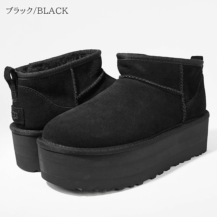 UGG レディース ブーツ CLASSIC ULTRA MINI PLATFORM 1135092 4カラー