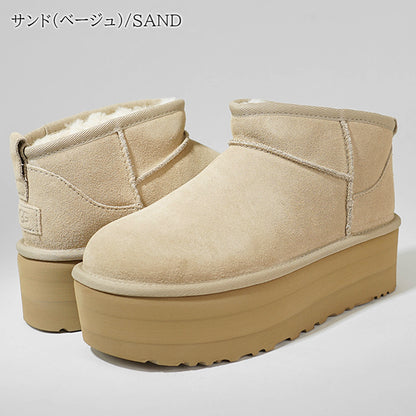 UGG レディース ブーツ CLASSIC ULTRA MINI PLATFORM 1135092 4カラー