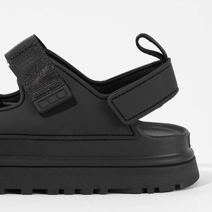 UGG KIDS キッズ サンダル GOLDENGLOW 1152813K ブラック BLACK