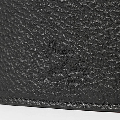 CHRISTIAN LOUBOUTIN メンズ 2つ折り財布 PAROS 1165160 BLACK BLACK ブラック CM53