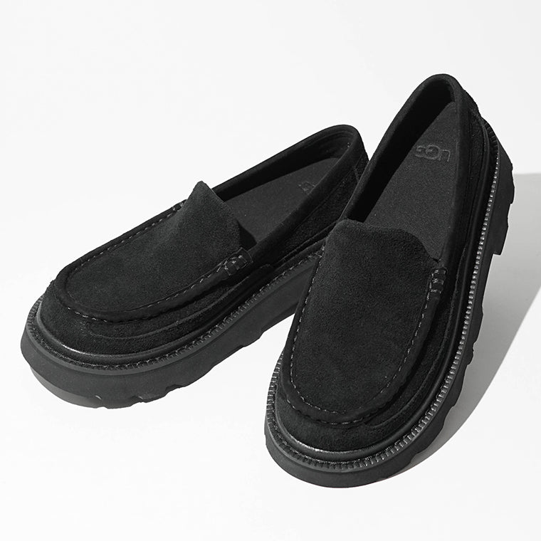 UGG メンズ ローファー ASCOT LUG 1172691 1187651 ブラック BLACK