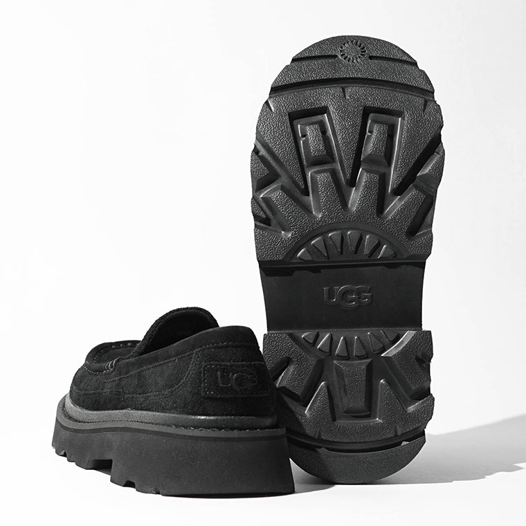 UGG メンズ ローファー ASCOT LUG 1172691 1187651 ブラック BLACK