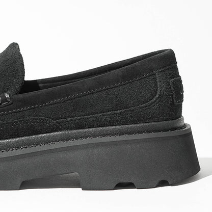 UGG メンズ ローファー ASCOT LUG 1172691 1187651 ブラック BLACK