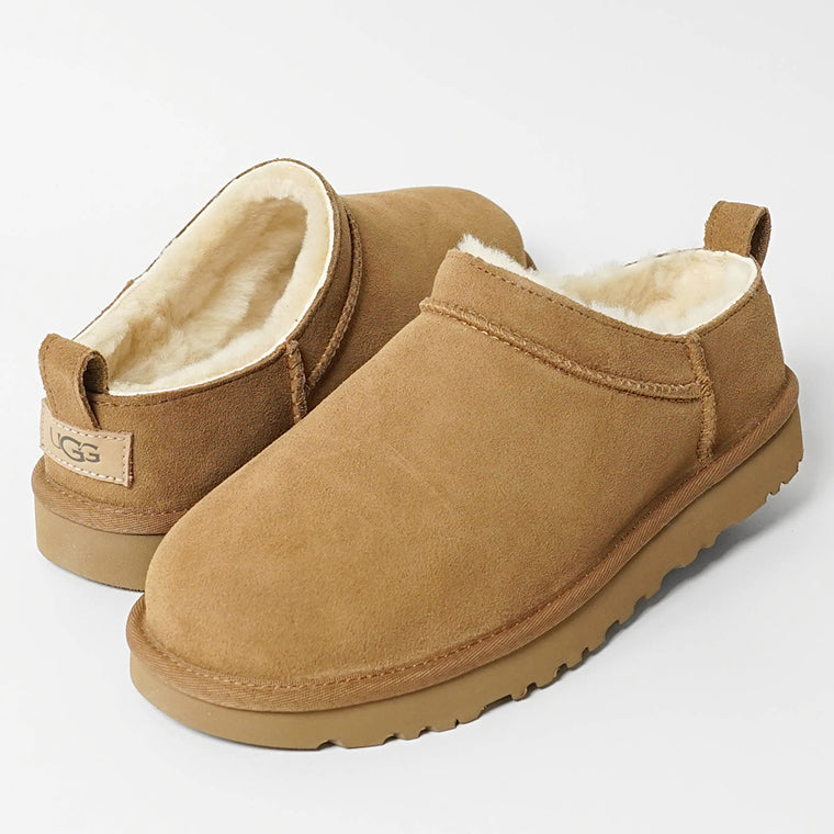 UGG レディース ブーツ CLASSIC MICRO 1173891 チェスナット キャメル CHESTNUT