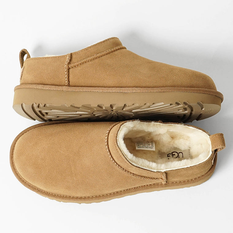 UGG レディース ブーツ CLASSIC MICRO 1173891 チェスナット キャメル CHESTNUT