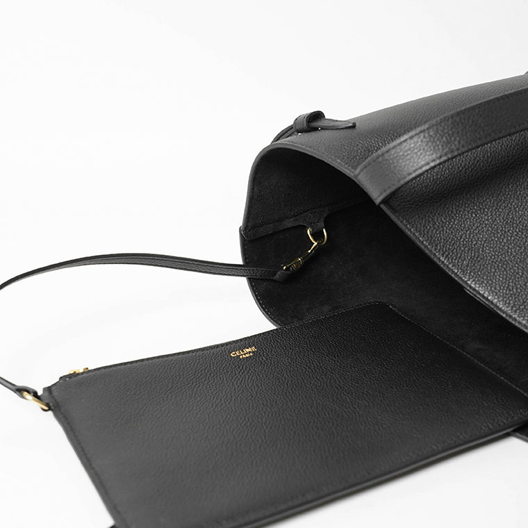 CELINE レディース トートバッグ SMALL CABAS ANAIS 121753ENY BLACK ブラック 38NO