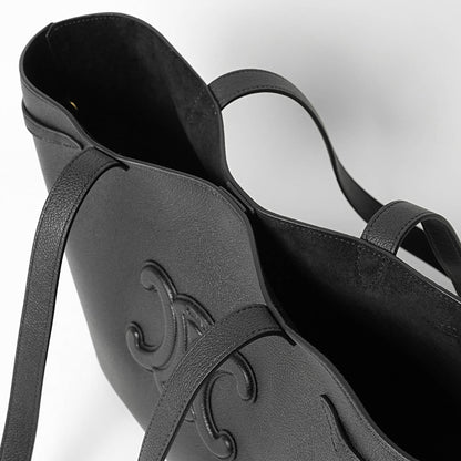 CELINE レディース トートバッグ SMALL CABAS ANAIS 121753ENY BLACK ブラック 38NO