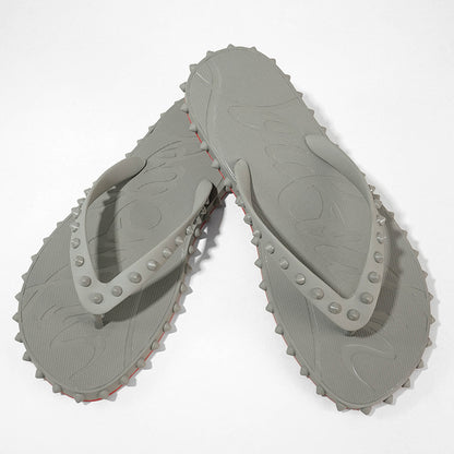 【SUMMER FINAL SALE】 CHRISTIAN LOUBOUTIN メンズ サンダル SUPER LOUBI FLIP 1230963 SMOKE GREY スモークグレー GYB5