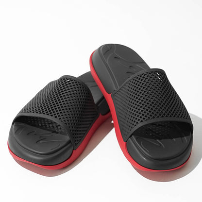 CHRISTIAN LOUBOUTIN メンズ サンダル EASY BREEZY FLAT 1260773 BLACK ブラック BK01