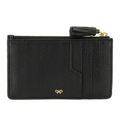 ANYA HINDMARCH レディース フラグメントケース ZIP CARD CASE EYES IN 142717 ブラック BLACK