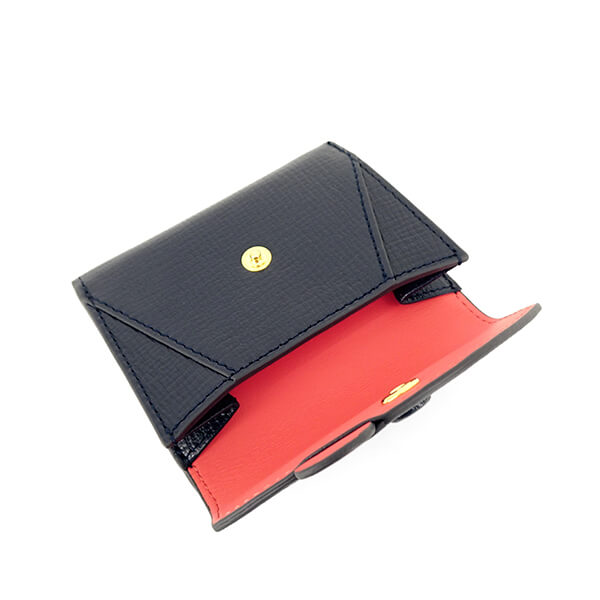 ANYA HINDMARCH レディース 3つ折り財布 ZANY MINI TRI-FOLD WALLET 142816 ネイビー MARIN