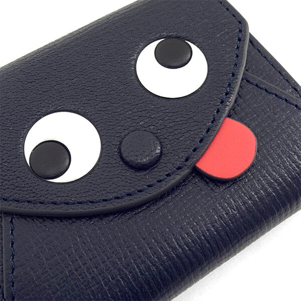 ANYA HINDMARCH レディース 3つ折り財布 ZANY MINI TRI-FOLD WALLET 142816 ネイビー MARIN