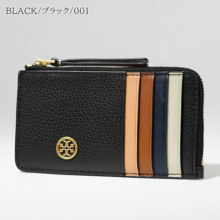 トリーバーチ TORY BURCH レディース カードケース ブラック ブラウン
