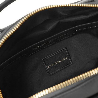 ANYA HINDMARCH レディース ショルダーバッグ MULTI POCKET CROSSBODY 149310 ブラック BLACK