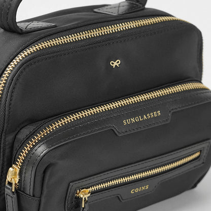 ANYA HINDMARCH レディース ショルダーバッグ MULTI POCKET CROSSBODY 149310 ブラック BLACK