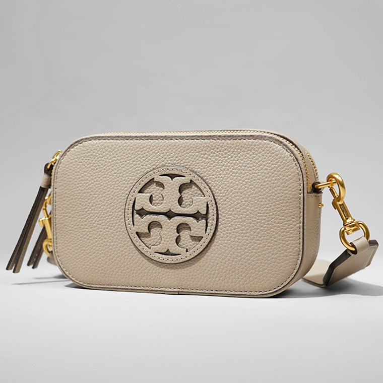 TORY BURCH レディース ショルダーバッグ MILLER MINI CROSSBODY BAG 150153 FRESH CLAY グレージュ 200