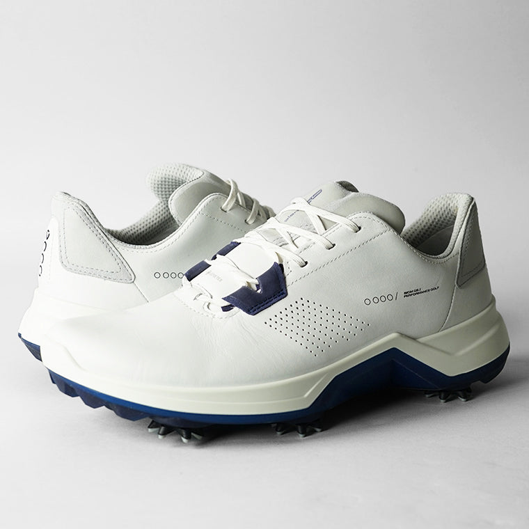 ECCO メンズ ゴルフシューズ BIOM G5 152314 WHITE BLUE DEPTHS ホワイト ブルー 60216